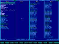 Bypass Windows Logon with EBCD - Contents of Windows System Disk on the Left Panel