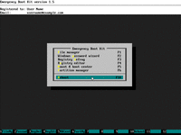 Fix BOOTMGR is missing with EBCD - BOOTMGR is missing problem is fixed, rebooting