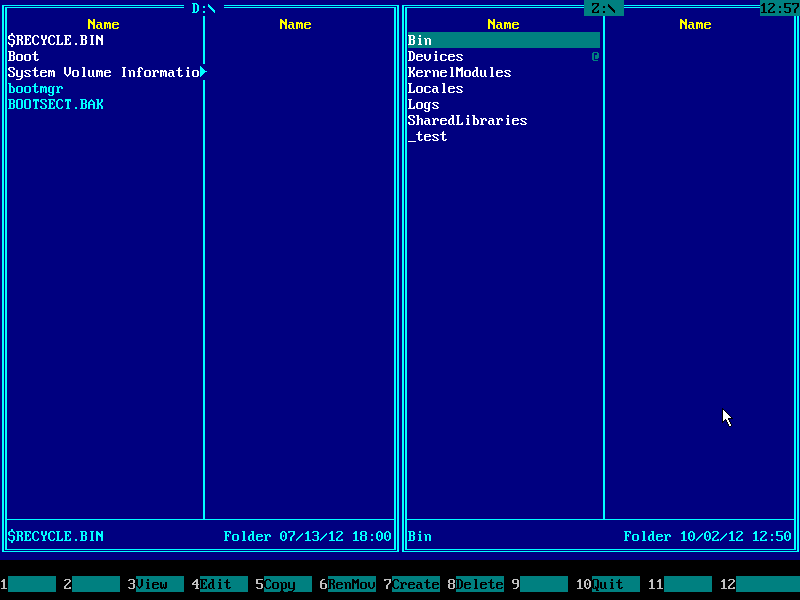 Fix BCD status 0xC0000098 with EBCD - Entering Boot Folder on the Boot Partition