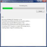 Windows XP from USB - In progress
