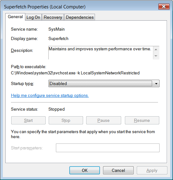 Performance Tuning of Windows - Turning off Unnecessary Services (2)