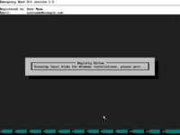 Recover Windows Product Key With Emergency Boot Kit - Waiting for Registry Editor to Start