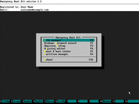 Fix Computer Restarted Unexpectedly - Boot Emergency Boot Kit