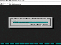 Rebuild EFI System Partition From Scratch - Choose EFI system partition