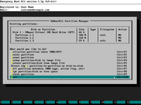 Rebuild EFI System Partition From Scratch - Quit to the main menu