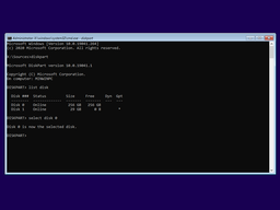 Workaround for error 0x80300024: Step 1 (UEFI)