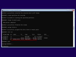 Workaround for error 0x80300024: Step 3 (UEFI)