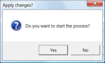 nLite Dialog - Do you want to start the process?