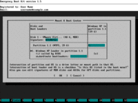 Fix NTLDR is missing with Emergency Boot Kit - Verifying NTLDR is called by BIOS