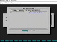 Backup Entire Computer - Opening Compressed Partition Image File