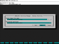 Backup Entire Computer - Check Target Partition and Click Next