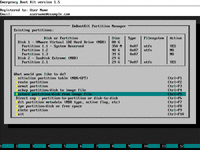 Roll Back From Windows 10 After 30 Days With Emergency Boot Kit - Choosing Restore Partition/Disk from Image File in the Partition Manager Menu