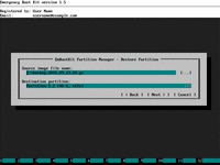 Roll Back From Windows 10 After 30 Days With Emergency Boot Kit - Check Target Partition and Click Next