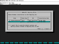 Windows Boot Loop Diagnostics - Choosing Windows Installation