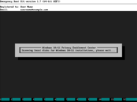 Emergency Boot Kit - Privacy Enablement Center - Starting