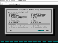 Emergency Boot Kit - Privacy Enablement Center - Privacy Enhancing DNS Proxy Settings