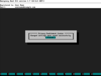 Emergency Boot Kit - Privacy Enablement Center - Change of Privacy Enhancing DNS Proxy Settings Complete