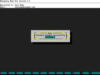 Emergency Boot Kit - Windows Password Wizard - Password Changed Successfully