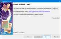 Create Bootable Clone of Windows on USB - Starting FlashBoot
