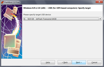 Full Featured Windows on USB - Specifying target USB storage device