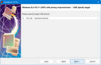 Privacy-Enabled Windows to USB - Volume label
