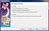 Write Image File to USB device - Restore image file to USB storage device