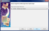 Write Image File to USB device - Specifying target USB storage device