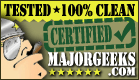MajorGeeks Certified Clean